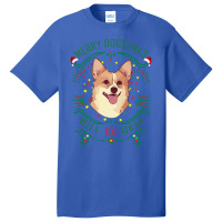 Merry Dogstmas Will Be Okay Merry Christmas, Funny Basic T-shirt | Artistshot