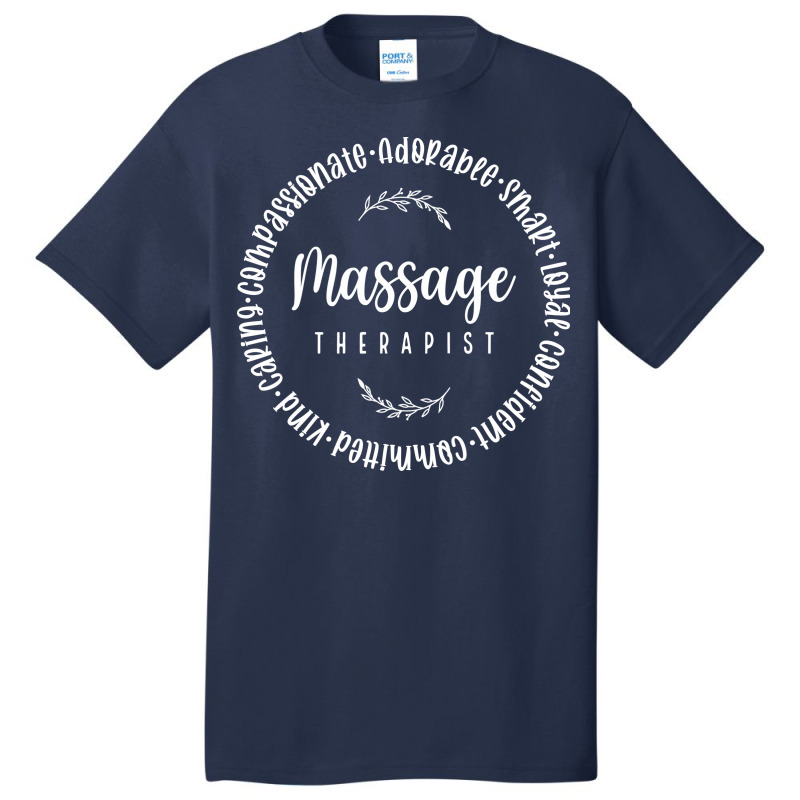 Massage Therapist Personality Traits Minimalistic Basic T-shirt by hanesdiuza4 | Artistshot