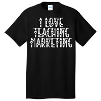 Marketing Business Teacher Valentines Day Teaching Basic T-shirt | Artistshot