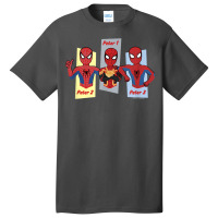 Three Peter Panels Basic T-shirt | Artistshot