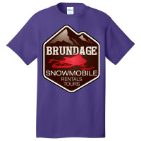 Brundage Snowmobile  Snowmobile Basic T-shirt | Artistshot