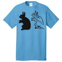 Rabbit Hand Shadow 2 Basic T-shirt | Artistshot