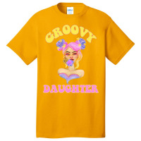 Groovy Daughter Shirt Mom Life Grandma Tshirt 1661 Basic T-shirt | Artistshot