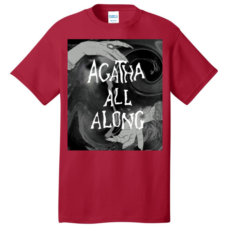 Agatha Harkness All Along Basic T-shirt by haddoumcshann | Artistshot