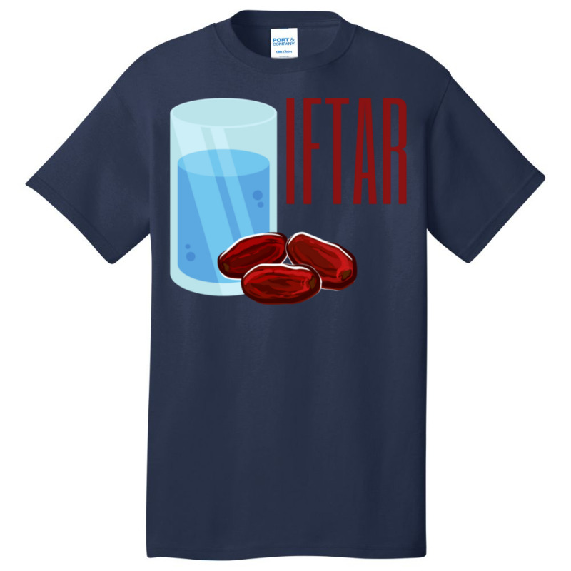 Happy Iftar   Ramadan  Islam  Breaking The Fast Wa Basic T-shirt by AUQON PAYNE | Artistshot