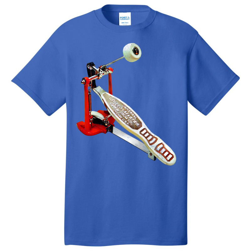 Drum Pedal Drumming Lover Gift Basic T-shirt by baidyavirendk | Artistshot