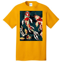 Metallic Koi Basic T-shirt | Artistshot