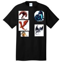 Dragon Sticker Basic T-shirt | Artistshot