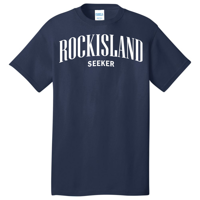 Rockisland Seeker Basic T-shirt by Dikline | Artistshot