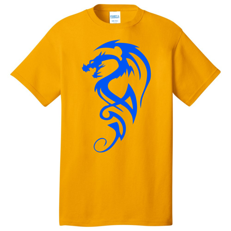 Distinctive Blue Dragon Basic T-shirt by alcapethaty | Artistshot