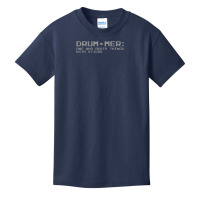 Definition Of A Drummer Basic Youth T-shirt | Artistshot