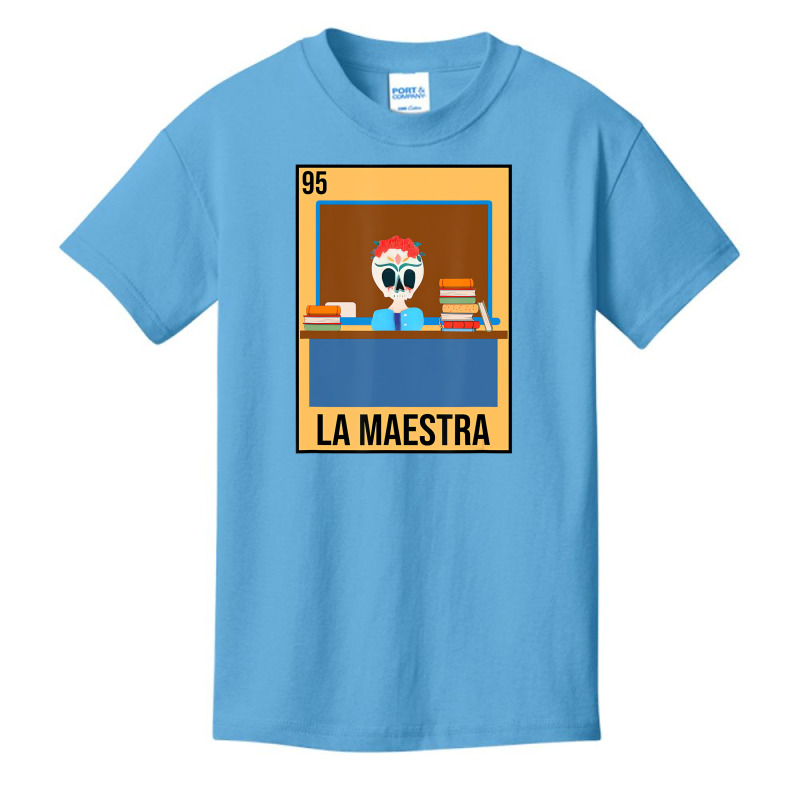 La Maestra Floral Skull Spanish Latina Bilingual T Basic Youth T-shirt by kalieberg | Artistshot