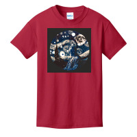 Double Exposure Of Man Combinated Basic Youth T-shirt | Artistshot