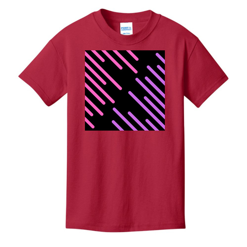 Glitch Background Effect In Trendy Basic Youth T-shirt | Artistshot