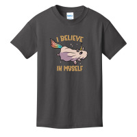 Hot Trend I Believe In Myself Funny Cute Spooky Basic Youth T-shirt | Artistshot