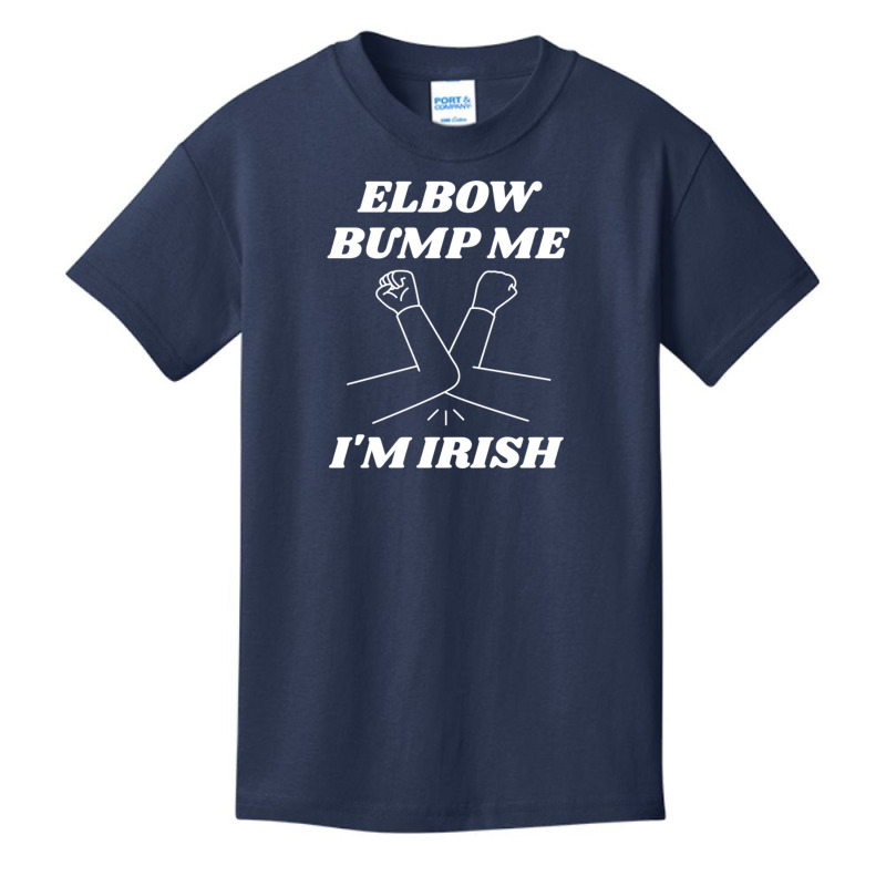 Elbow Bump Me, I'm Irish Basic Youth T-shirt by NovaArt | Artistshot