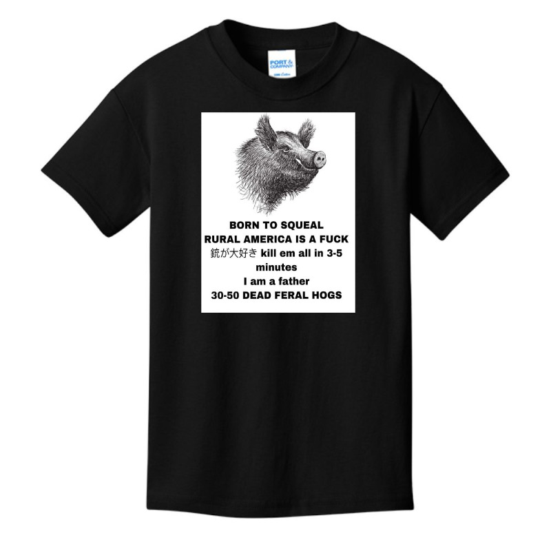 30 50 Feral Hogs Born To Squeal Rural America Is A Basic Youth T-shirt by VincentKirizaChiriminami | Artistshot