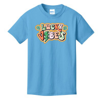 Lucky Vibes Only Basic Youth T-shirt | Artistshot