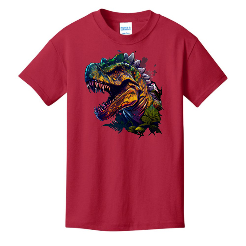 Dinosaurus Angry Basic Youth T-shirt by Tobiasoey18 | Artistshot