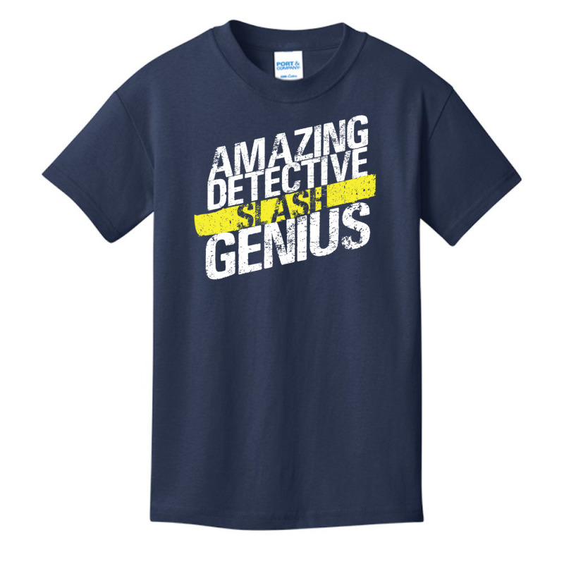 Amazing Detective Slash Genius Basic Youth T-shirt by CoreyMartinPeters | Artistshot