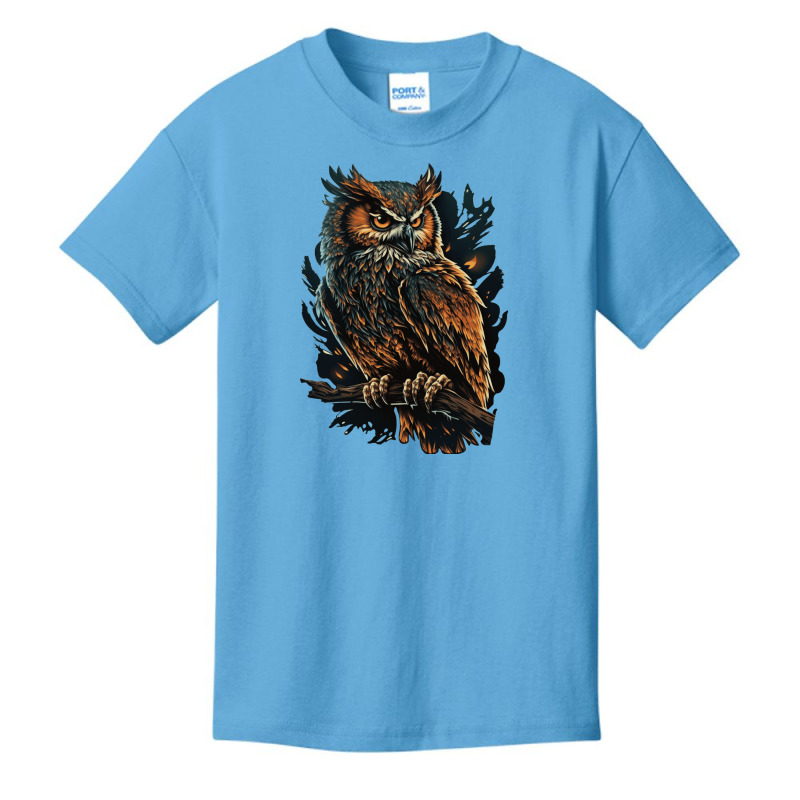 Owl Angry Basic Youth T-shirt by UrielTurner100 | Artistshot