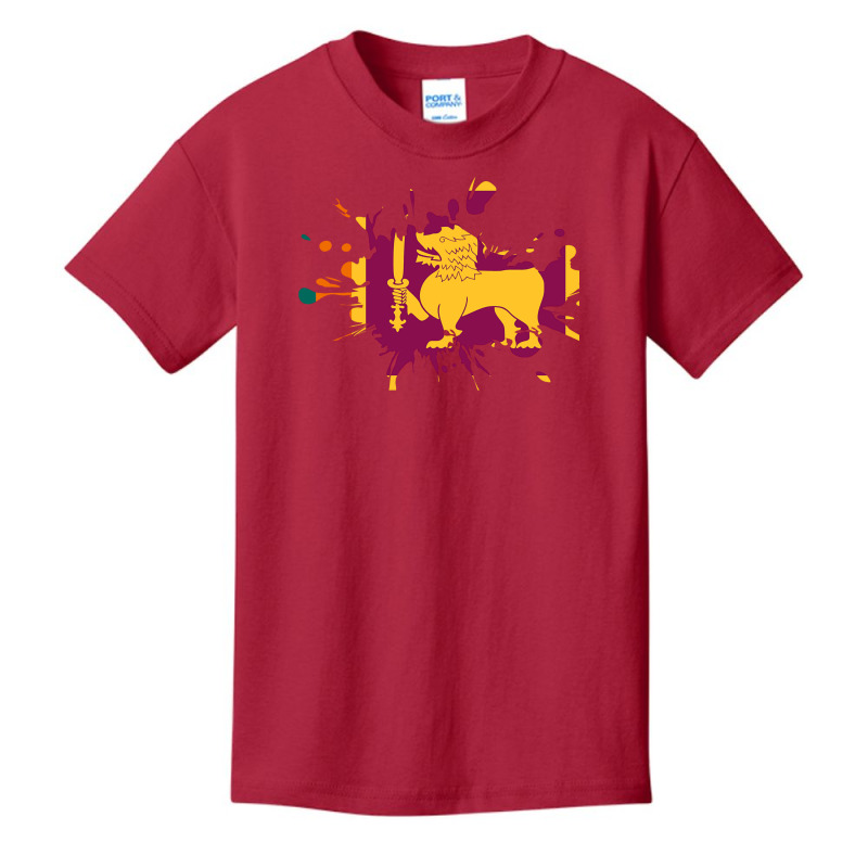 Sri Lanka. Basic Youth T-shirt by JOHN CHAVEZ | Artistshot