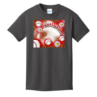 Baseball Leopard Pink Glitter Tumbler Basic Youth T-shirt | Artistshot