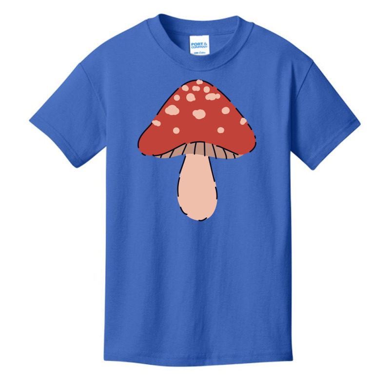 Cute Mushroom Design Basic Youth T-shirt by dariia91 | Artistshot