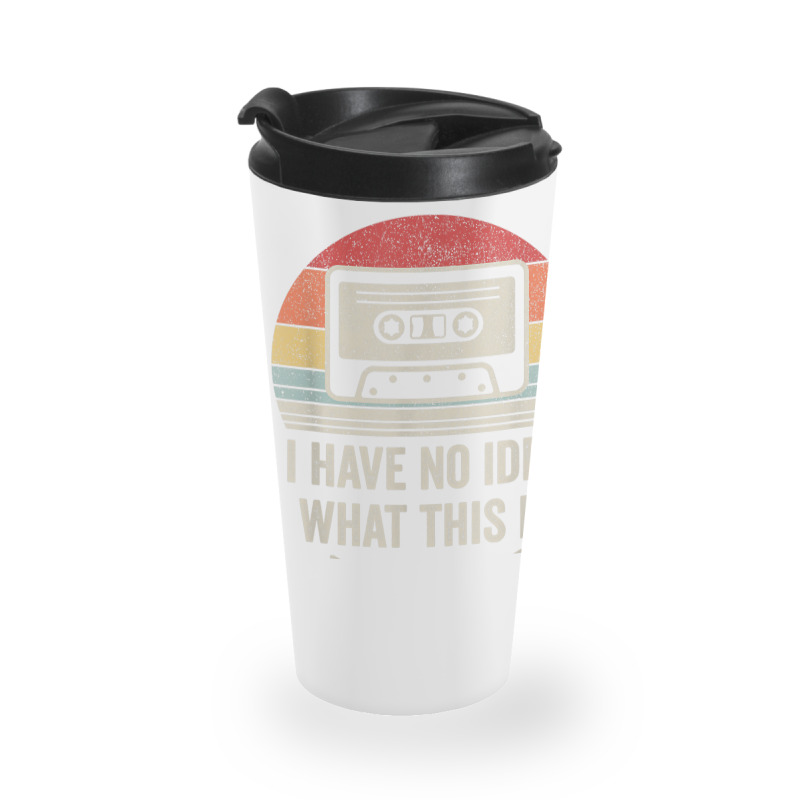 Retro Cassette Kids Funny Travel Mug | Artistshot