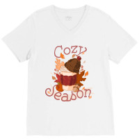 Cozy Season V-neck Tee | Artistshot