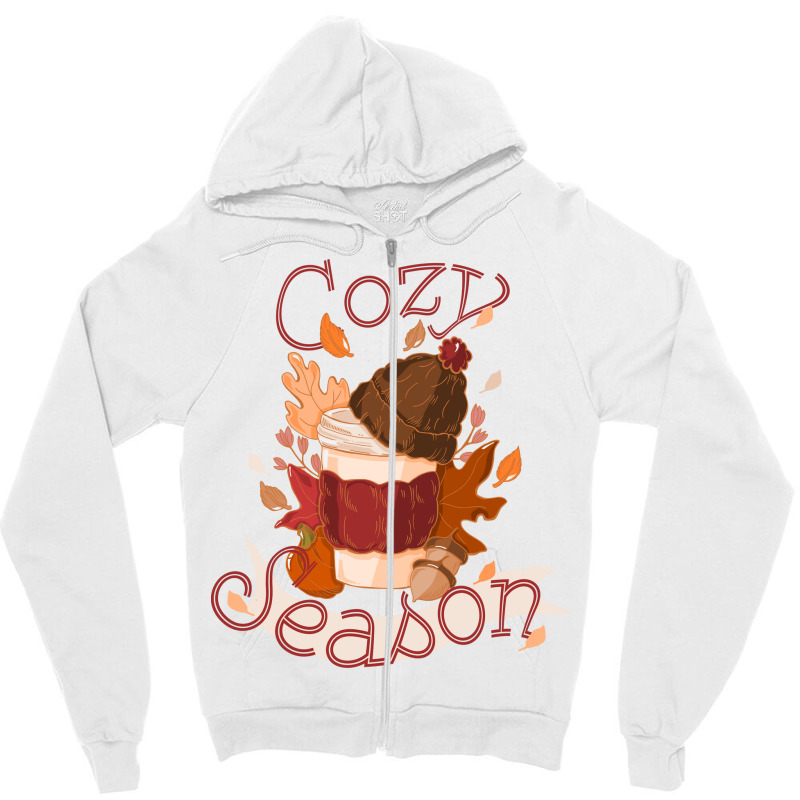 Cozy Season Zipper Hoodie | Artistshot