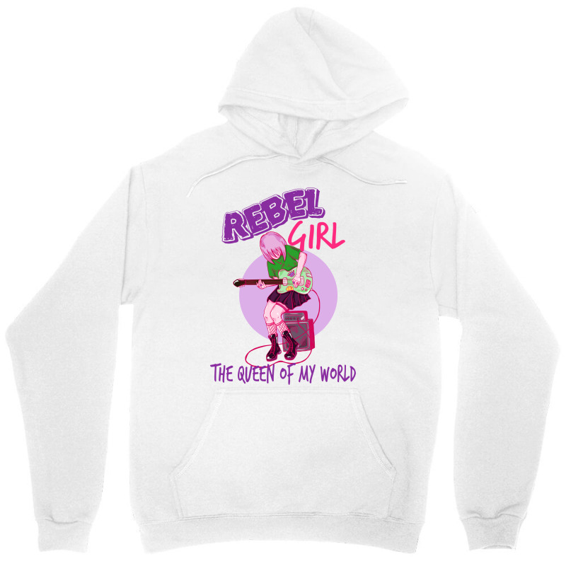 Rebel Girl Unisex Hoodie | Artistshot