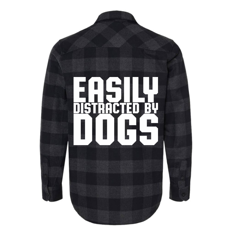 Dog Distraction Flannel Shirt | Artistshot