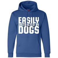 Dog Distraction Champion Hoodie | Artistshot