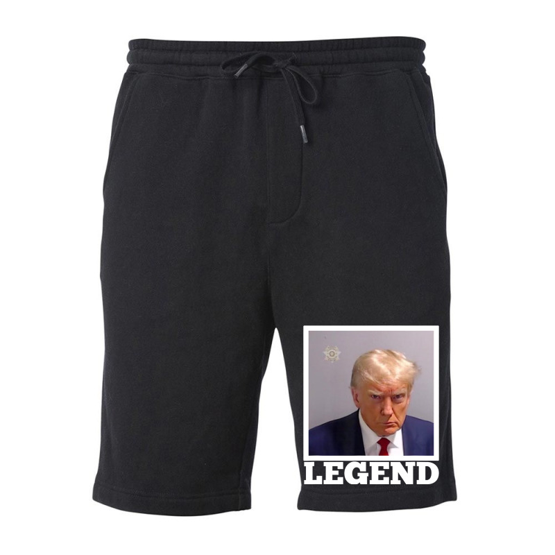 Trump M.u.g.shot Legend President Trump 2024 Fleece Short | Artistshot