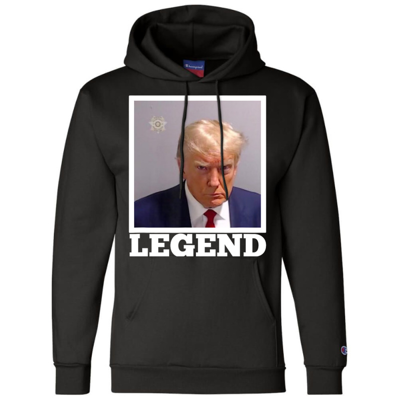 Trump M.u.g.shot Legend President Trump 2024 Champion Hoodie | Artistshot