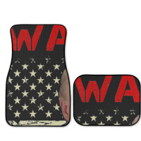 Wanted Donald Trump For President 2024 Usa Flag Full Set Car Mats | Artistshot