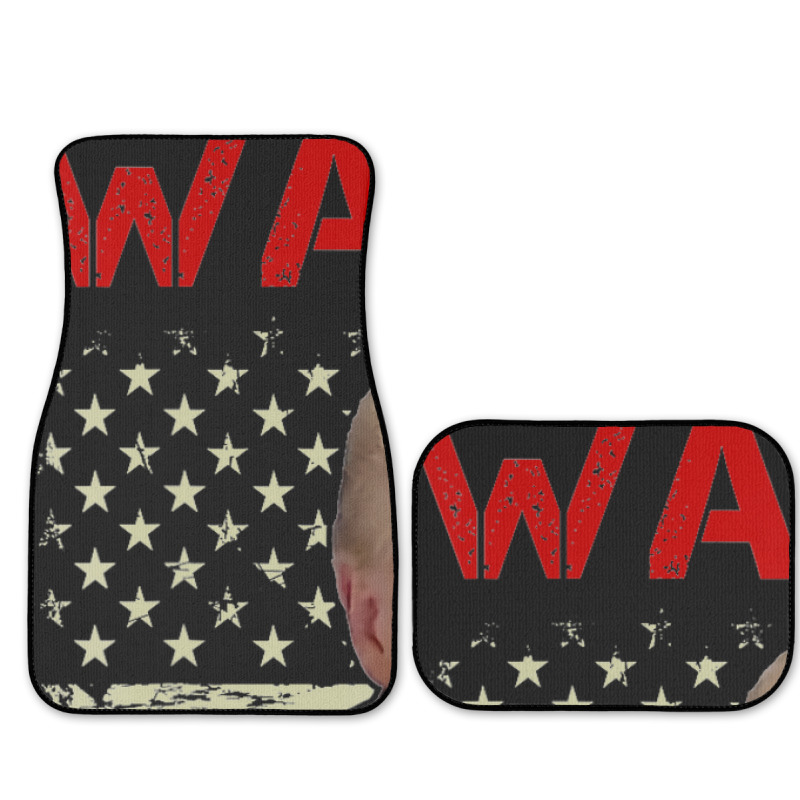 Wanted Donald Trump For President 2024 Usa Flag Full Set Car Mats | Artistshot