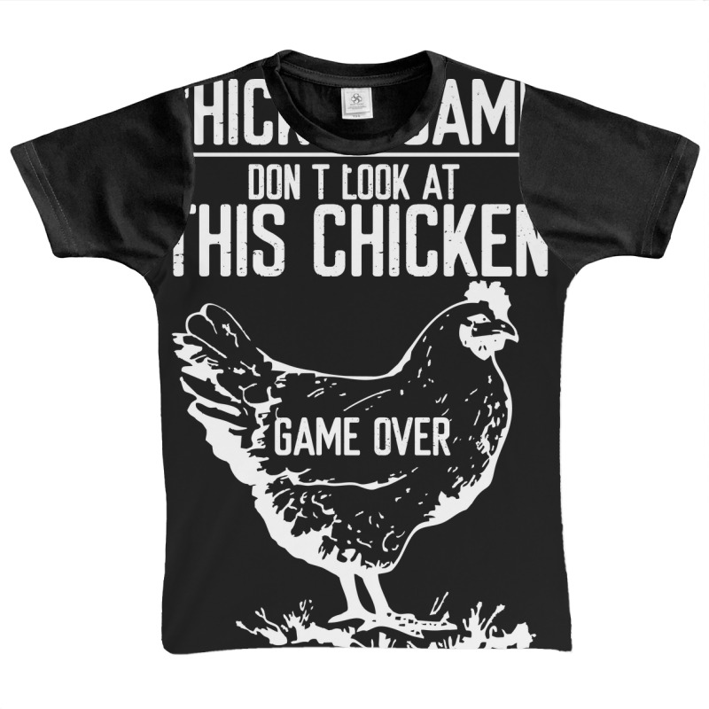 Chicken Game Over Graphic Youth T-shirt by Amitabart | Artistshot