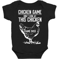 Chicken Game Over Baby Bodysuit | Artistshot