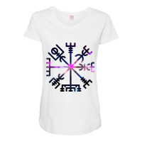 Vegvisir Maternity Scoop Neck T-shirt | Artistshot