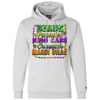 Beads Parades King Cake Crawfish Mardi Gras Champion Hoodie | Artistshot