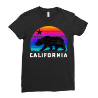 California State, California Bear, Love California Ladies Fitted T-shirt | Artistshot