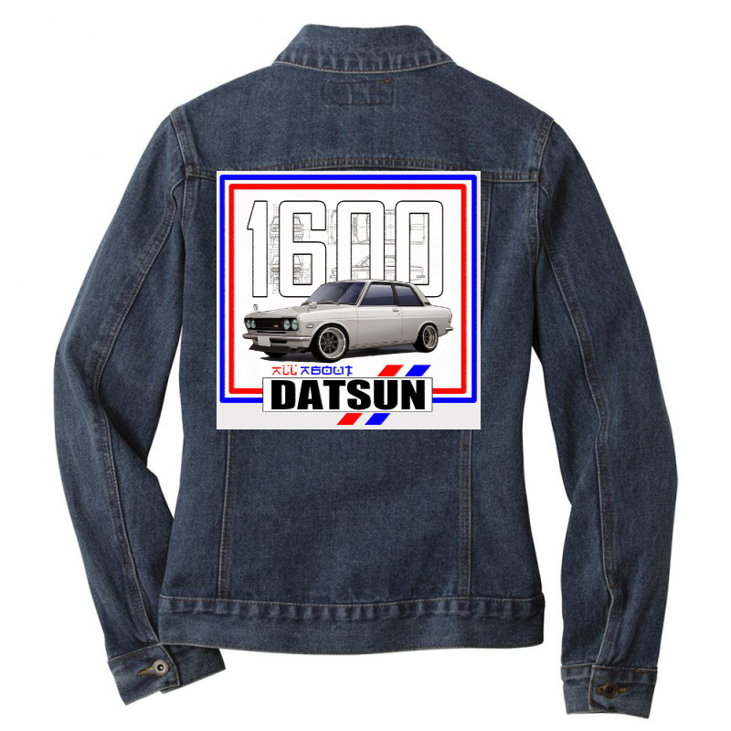 Datsun 1600 Ladies Denim Jacket | Artistshot