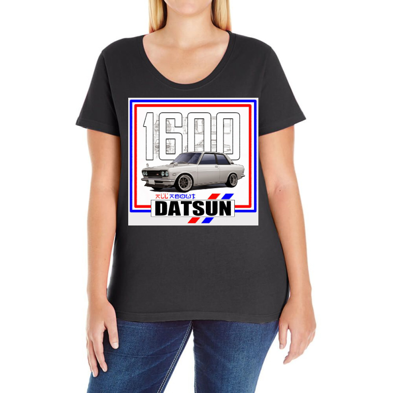 Datsun 1600 Ladies Curvy T-shirt | Artistshot