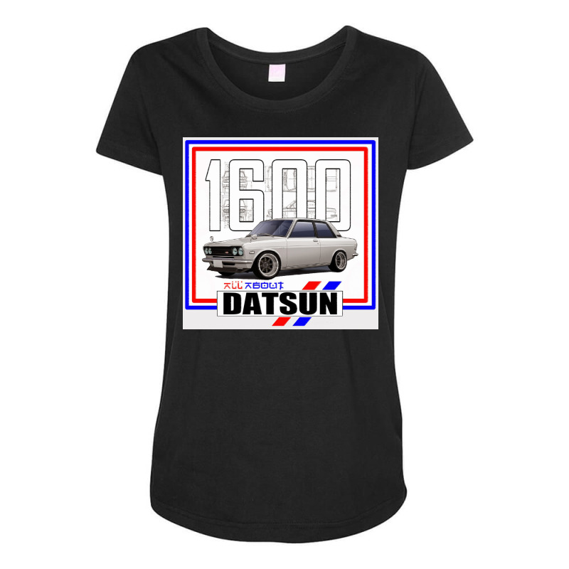 Datsun 1600 Maternity Scoop Neck T-shirt | Artistshot