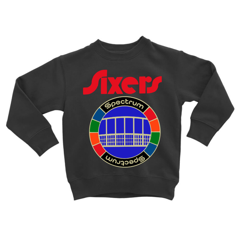 Sixers Spectrum Toddler Sweatshirt by shusui | Artistshot