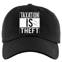 Taxation Is Theft Kids Cap | Artistshot