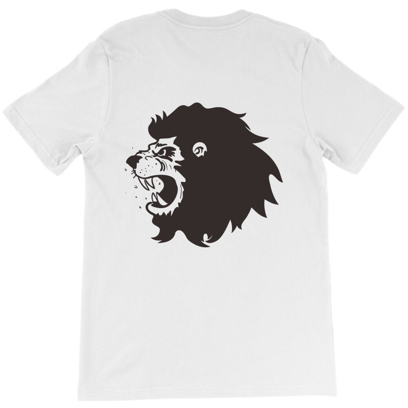 Lion Roar Looking Left T-Shirt by Heri Iye | Artistshot