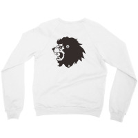 Lion Roar Looking Left Crewneck Sweatshirt | Artistshot